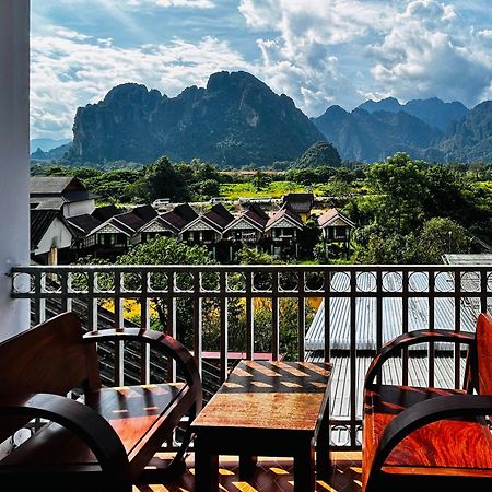 Domon Riverside Hotel Ванг-В'єнг Екстер'єр фото